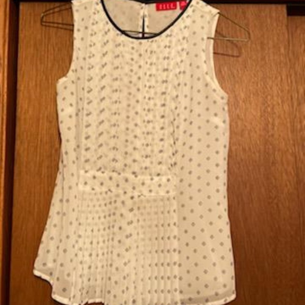 Elle Fitted Chiffon Top